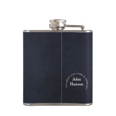 僕は飲み方が感覚だ フラスク (裏面)