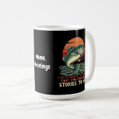 僕は魚を取るのが上手だ コーヒーマグカップ (正面右)