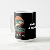 僕は魚を取るのが上手だ コーヒーマグカップ (正面左)