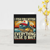僕は魚を釣る他は何でも魚を釣る カード (黄色い花)