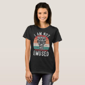僕は鳥の愛人おもしろいEmuを盛り上げない Tシャツ (正面フル)