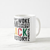 僕は黒人歴史だ コーヒーマグカップ (正面右)