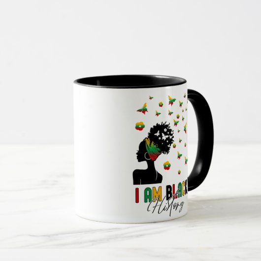 僕は黒人歴史だ マグカップ (正面右)