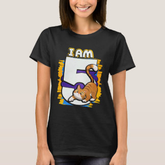 僕は5匹の猫 Tシャツ