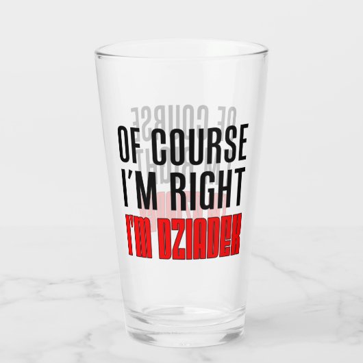 僕はDziadekだ タンブラーグラス (裏面)