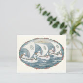 僕はH・ウィルベーク・ル・マイアの船を三隻見た ポストカード (スタンド正面)