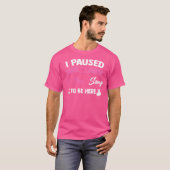 僕はKの曲をこポップ・アートのこに止めたポップ・アートの Tシャツ (正面フル)