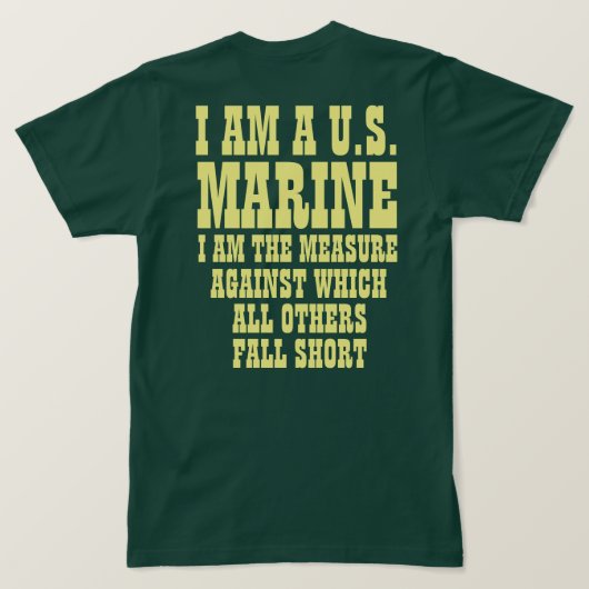 僕はTシャツだ Tシャツ (デザイン裏面)