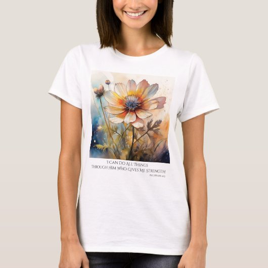 僕はTシャツならなんでもできるよ Tシャツ (正面)