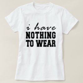 僕はTシャツのタンブラー衣服には何も持っていない Tシャツ