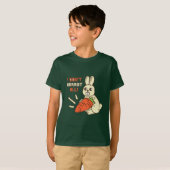 僕はTシャツを全くニンジンはしないんだ Tシャツ (正面フル)