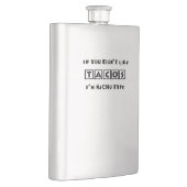 僕もしがナチタイプのタコスが嫌いおもしろい フラスク (右)