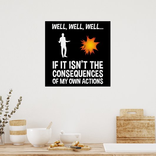 僕もしの行動の結果ではない ポスター (キッチン)