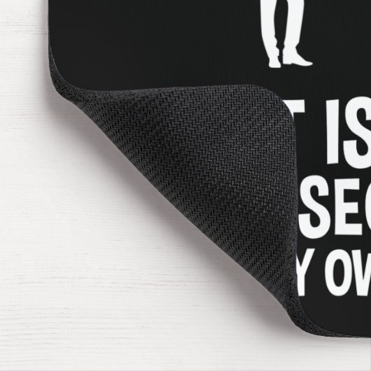 僕もしの行動の結果ではない マウスパッド (コーナー)