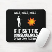 僕もしの行動の結果ではない マウスパッド (マウス)