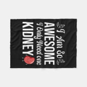 僕もそう素晴らしだ フリースブランケット (正面(横))