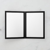 僕も恋しく思ハートの半分で文字 カード (内部)