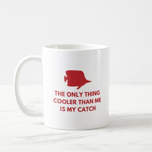 僕よりもクール氷魚は無い コーヒーマグカップ (左)