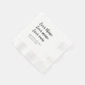 僕らのナプキンを今まで見た結婚事がない 縁ありカクテルナプキン (角)