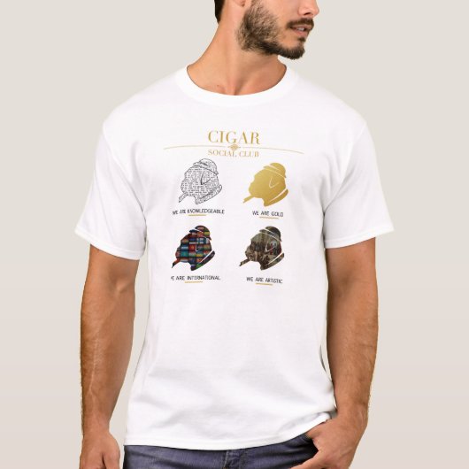 僕らは葉巻ソーシャル・クラブだ Tシャツ (正面)