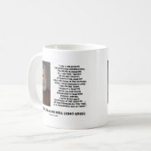 僕ら考えはいつも不可能だ コーヒーマグカップ (正面左)