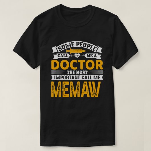 僕を医者ミューと呼ぶ者がある Tシャツ (デザイン正面)