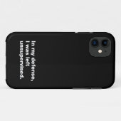 僕を弁護して監督を受け離れなかった Case-Mate iPhoneケース (裏面(横))