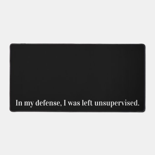 僕を弁護して離れ監督せおもしろいぬ デスクマット (正面)