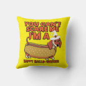 僕を怖がらせるわけにはいかん、僕は幸福な金を手に入れた クッション (裏面)