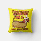 僕を怖がらせるわけにはいかん、僕は幸福な金を手に入れた クッション (正面)