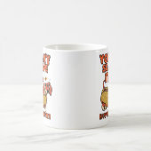 僕を怖がらせるわけにはいかん、僕は幸福な金を手に入れた コーヒーマグカップ (中央)