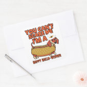 僕を怖がらせるわけにはいかん、僕は幸福な金を手に入れた スクエアシール (封筒)