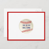 僕を球場のはがきに連れて行ってくれ ポストカード (正面/裏面)