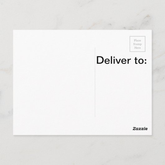 僕を球場のはがきに連れて行ってくれ ポストカード (裏面)