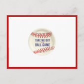 僕を球場のはがきに連れて行ってくれ ポストカード (正面)