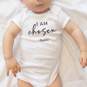 僕パーソナライズされたが選ばれた ベビーボディスーツ