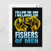 僕後を追と君に男を釣らせる ポストカード (正面/裏面)