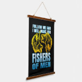 僕後を追と君に男を釣らせる 吊り下げ型タペストリー (傾斜あり)