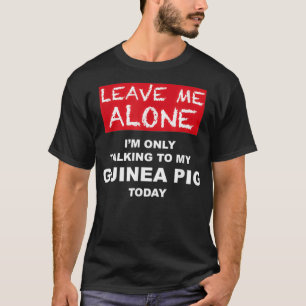 僕離れだけがモルモットと話しかけている Tシャツ