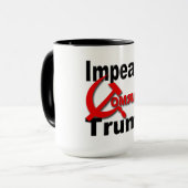 僚友を弾劾して下さいTrump マグカップ (正面左)