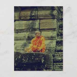 僧がクロス処理した ポストカード