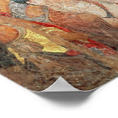 僧と仏のグループ ポスター (角)