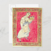 僧ルオドプレエは彼の本を発表した ポストカード (正面/裏面)