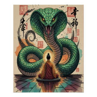 僧侶と蛇 ポスター