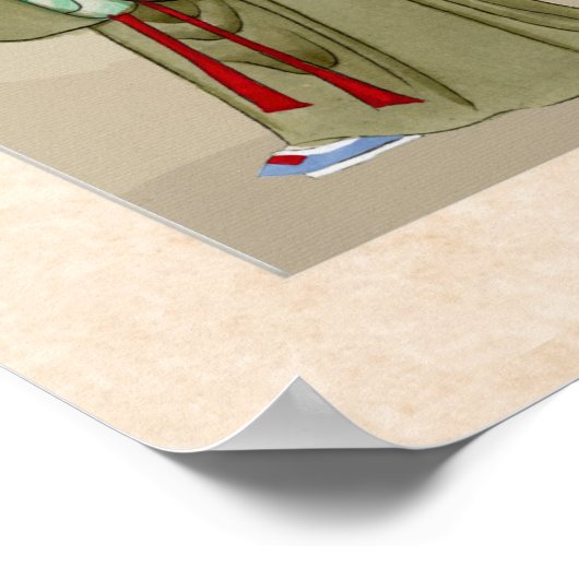 僧侶ポスター ポスター (角)