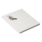 僧侶女性のメモ帳 ノートパッド (アングル)