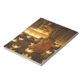 僧侶照明ホムのロアキャンドルとランタンのための ノートパッド (回転)