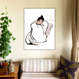 僧 – 禅 キャンバスプリント