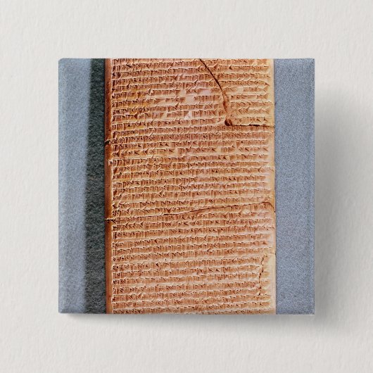 儀式の犠牲を関連付けるタブレット 缶バッジ (正面)