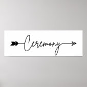 儀式用案内標識の右 ポスター (正面)